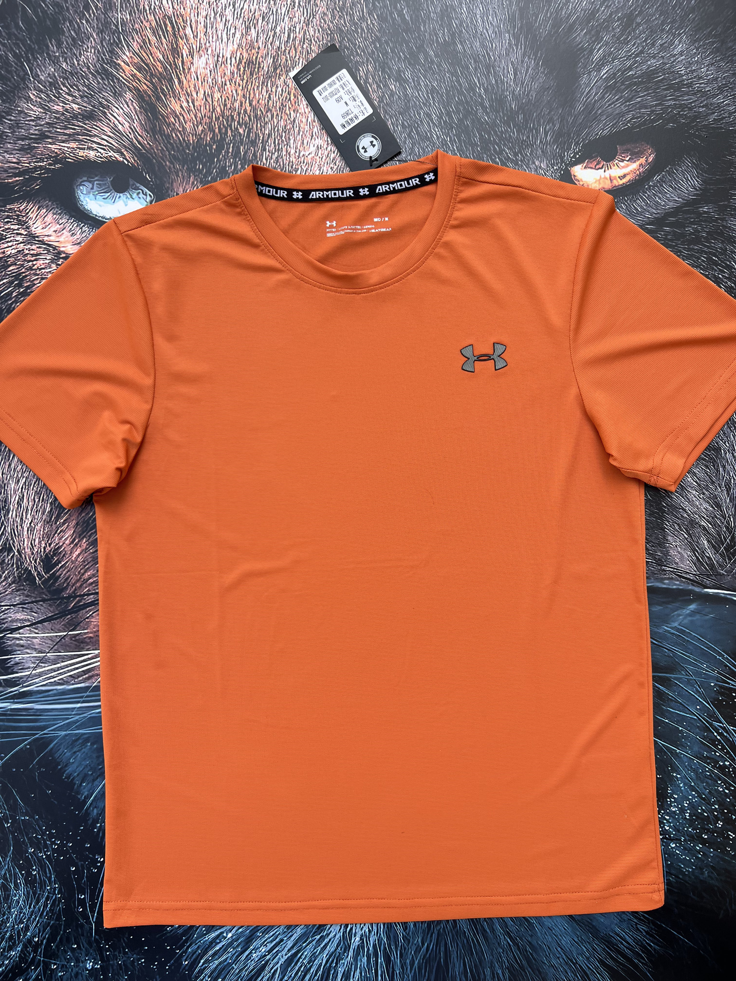 Camiseta UA Naranja