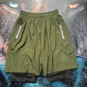 Pantaloneta Verde Adidas (2)