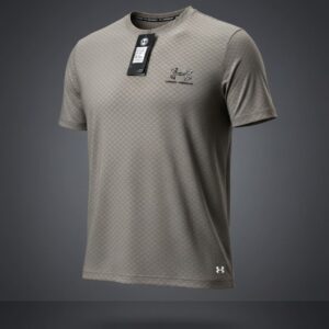 Camiseta UA texturizada Beige